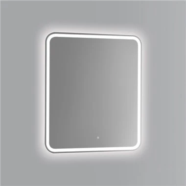 Rektangilè eklere twalèt glas