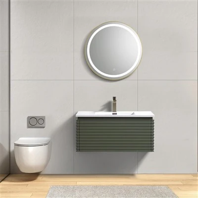 Vanite twalèt ak lavabo